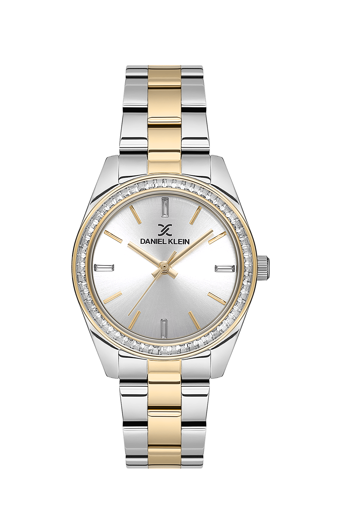Daniel Klein Premium Women Silver/Gold Watch