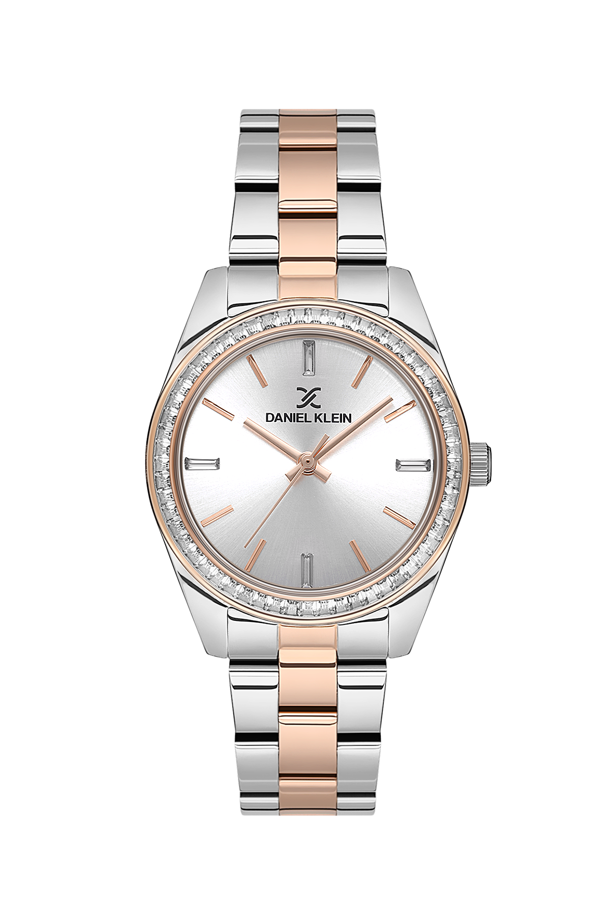 Daniel Klein Premium Women Silver/Rose Gold Watch