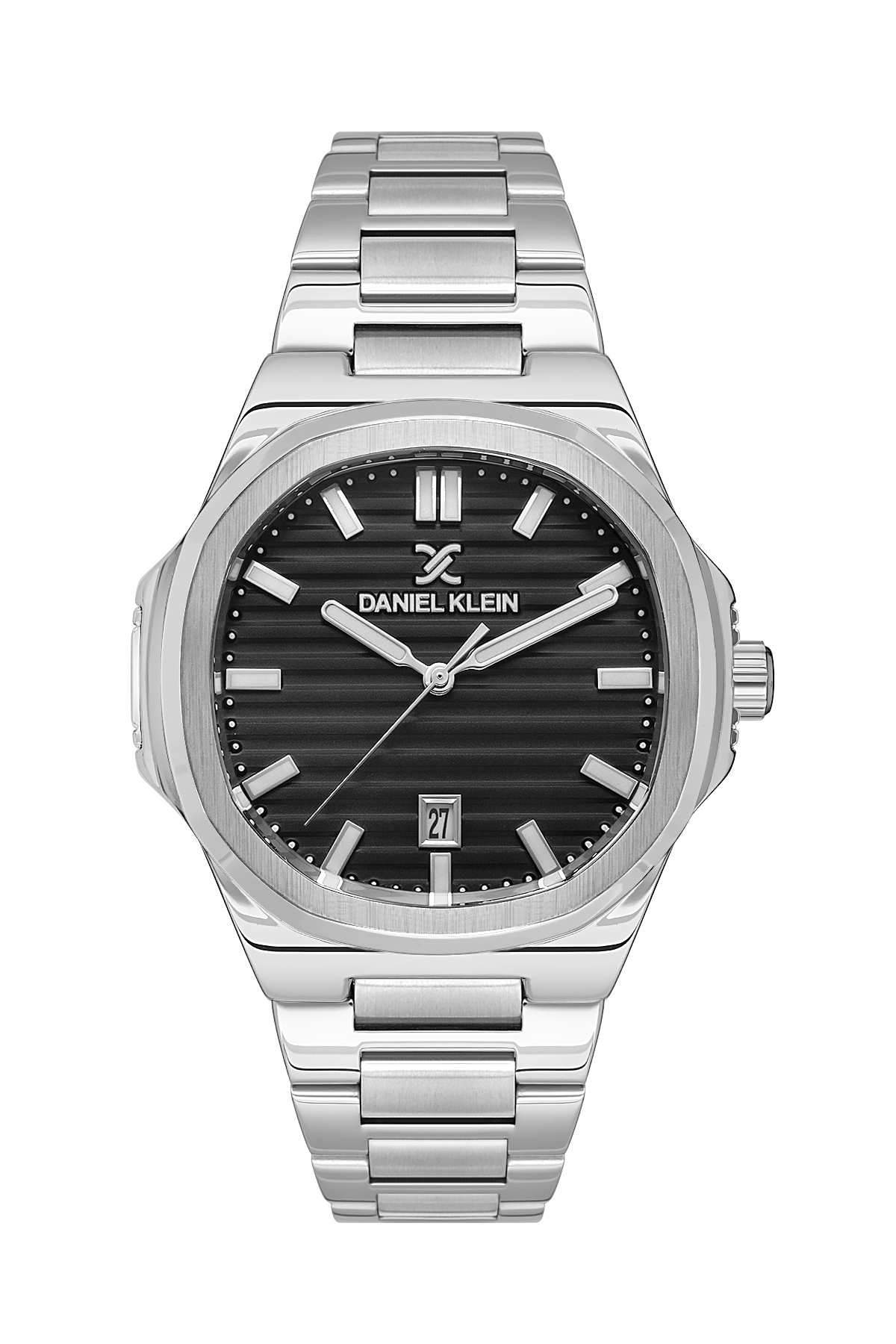 Daniel Klein Premium Men Black Stainless Steel Watch