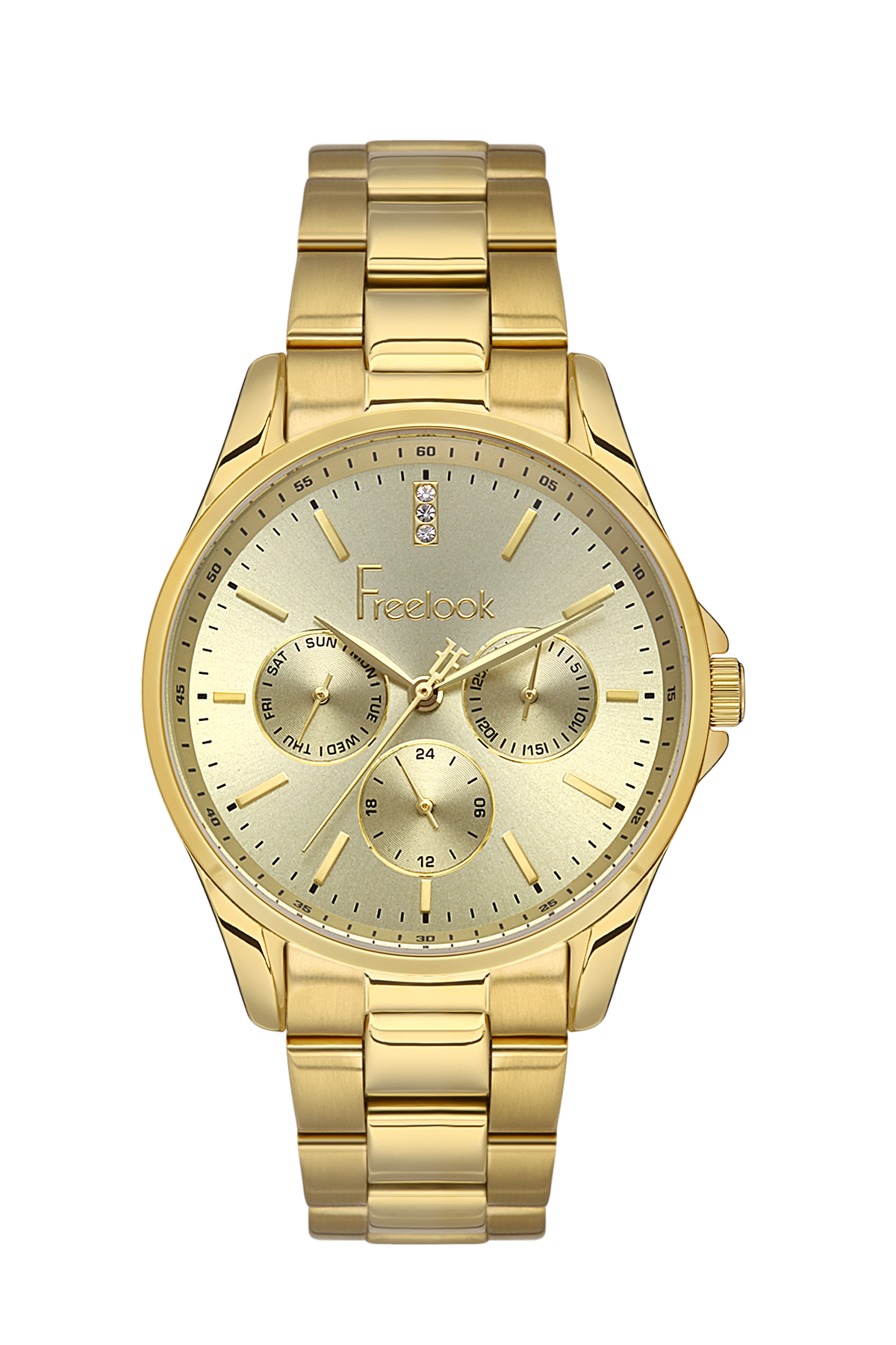 Freelook Jolie Women Champagne/Gold Watch
