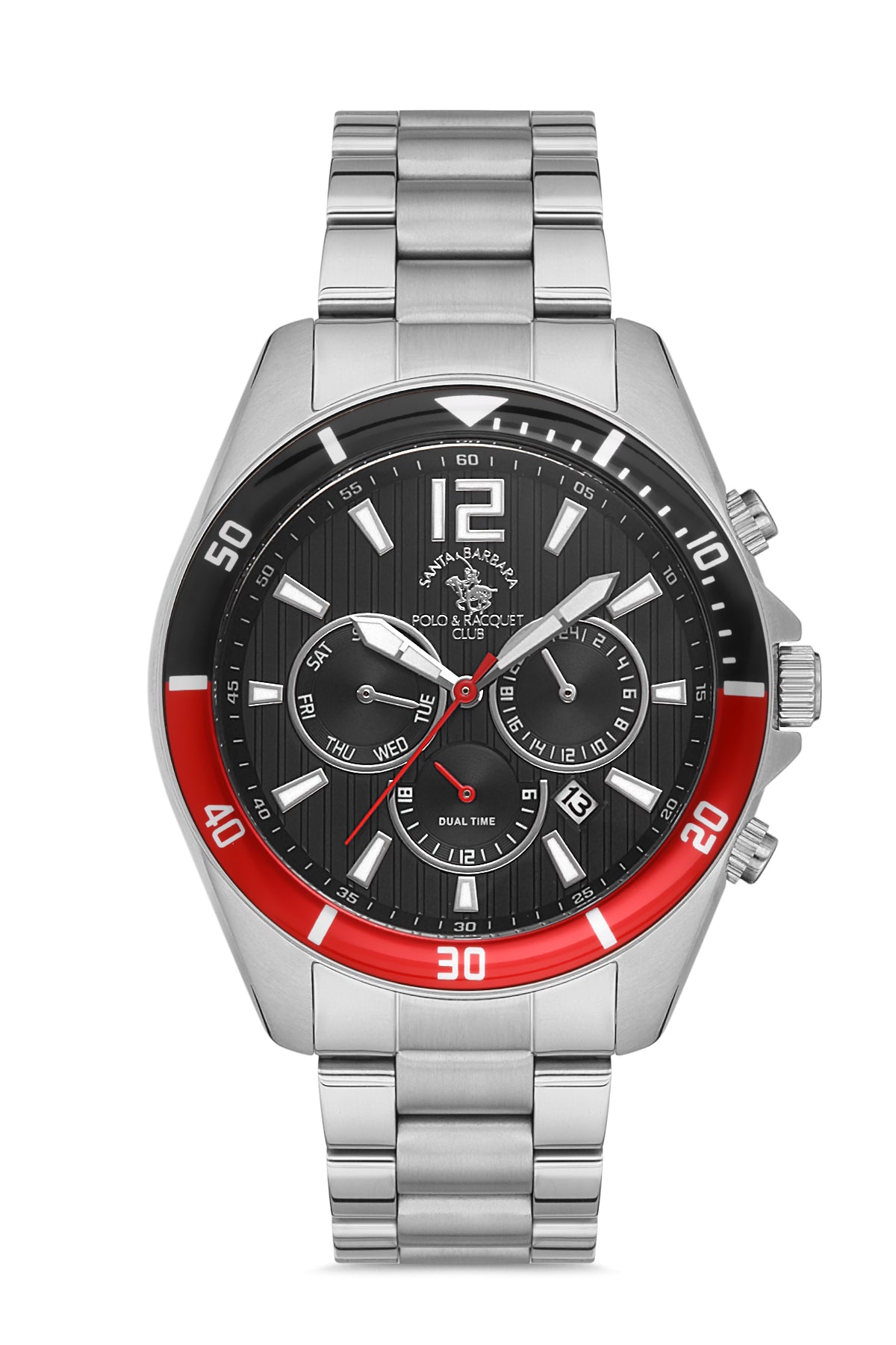 Santa Barbara Polo Legend Men Black/Red Watch