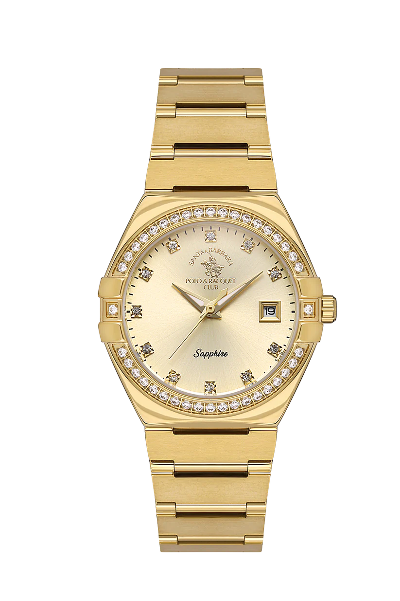 Santa Barbara Polo Luxury Women Gold Watch – Daniel Klein  display picture 2