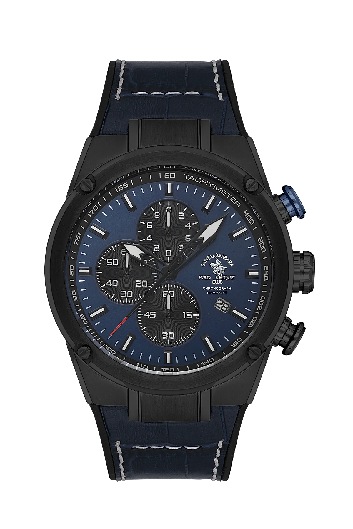Santa Barbara Polo Legend Men Dark Blue Chronograph Watch