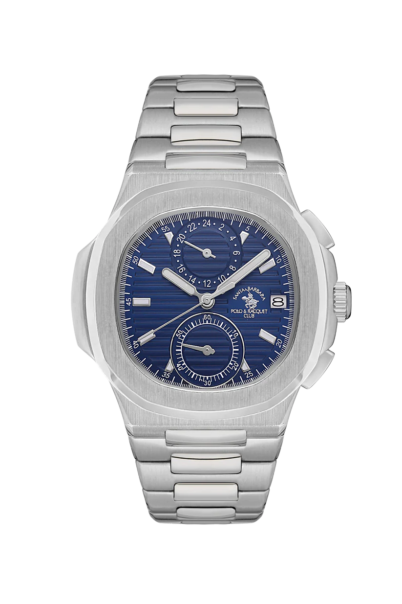 Santa Barbara Polo Legend Men Blue Stainless Steel Watch