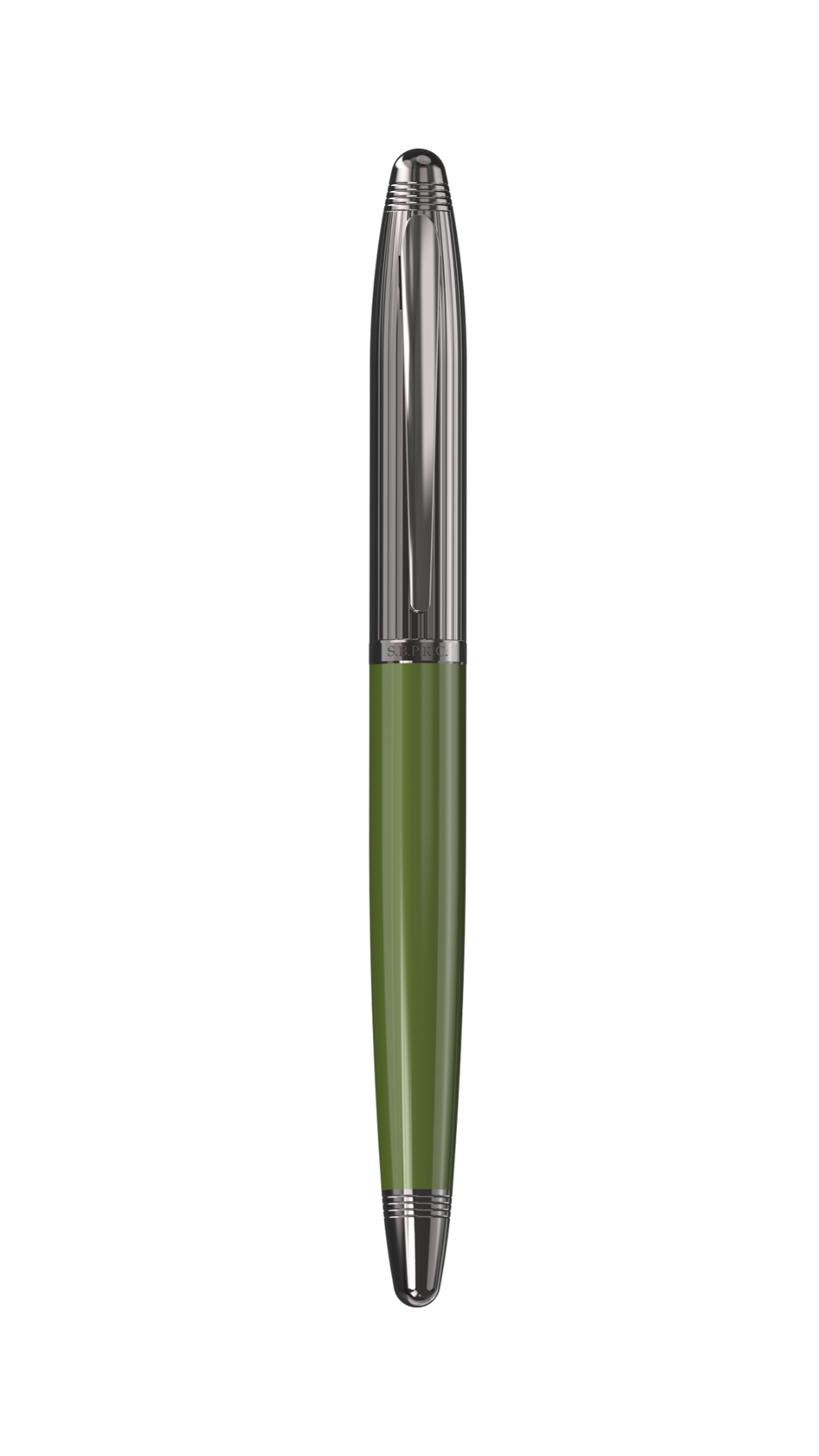 Santa Barbara Polo Green/Gray Ballpoint Pen