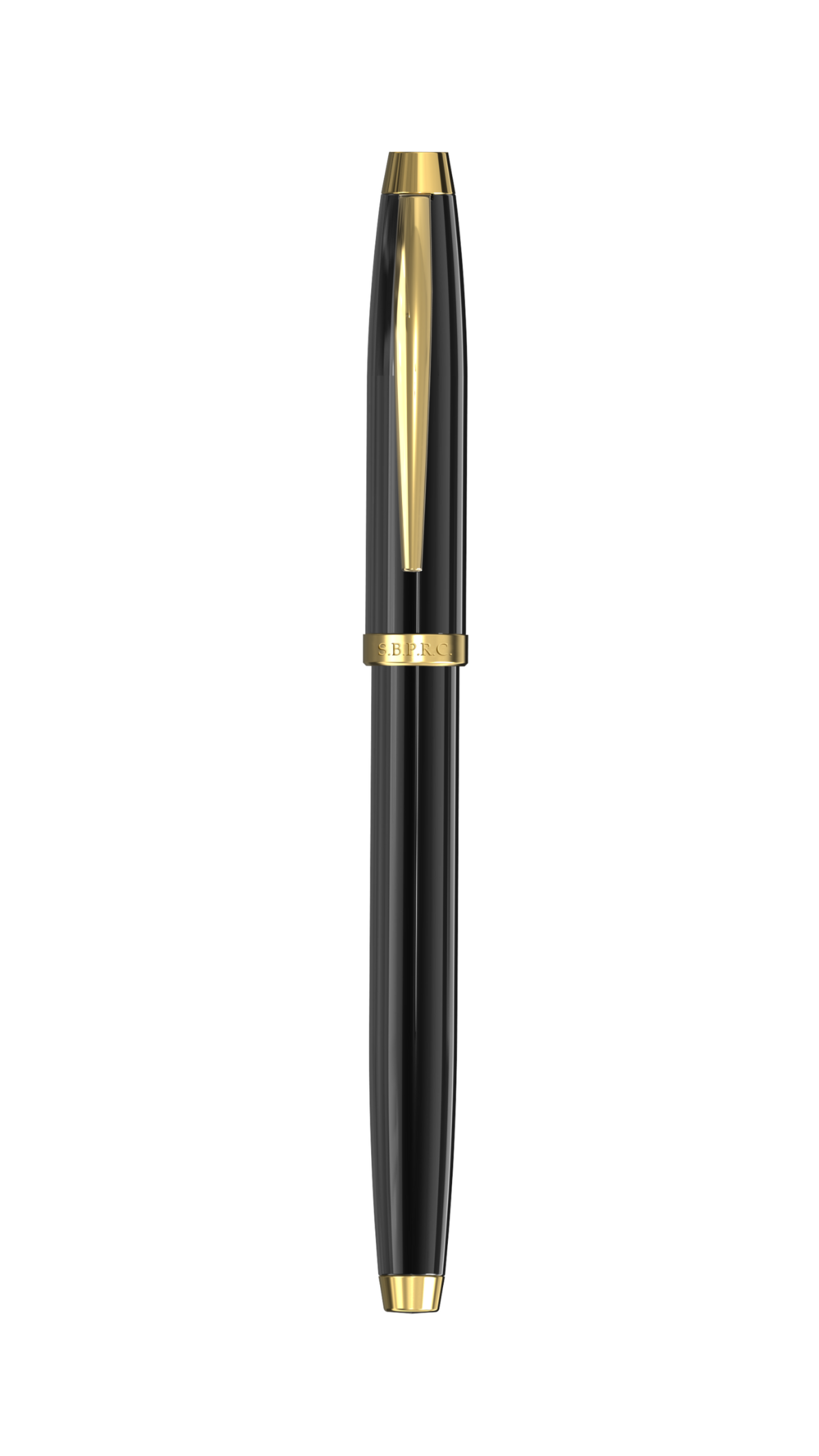 Santa Barbara Polo Black/Gold Ballpoint Pen