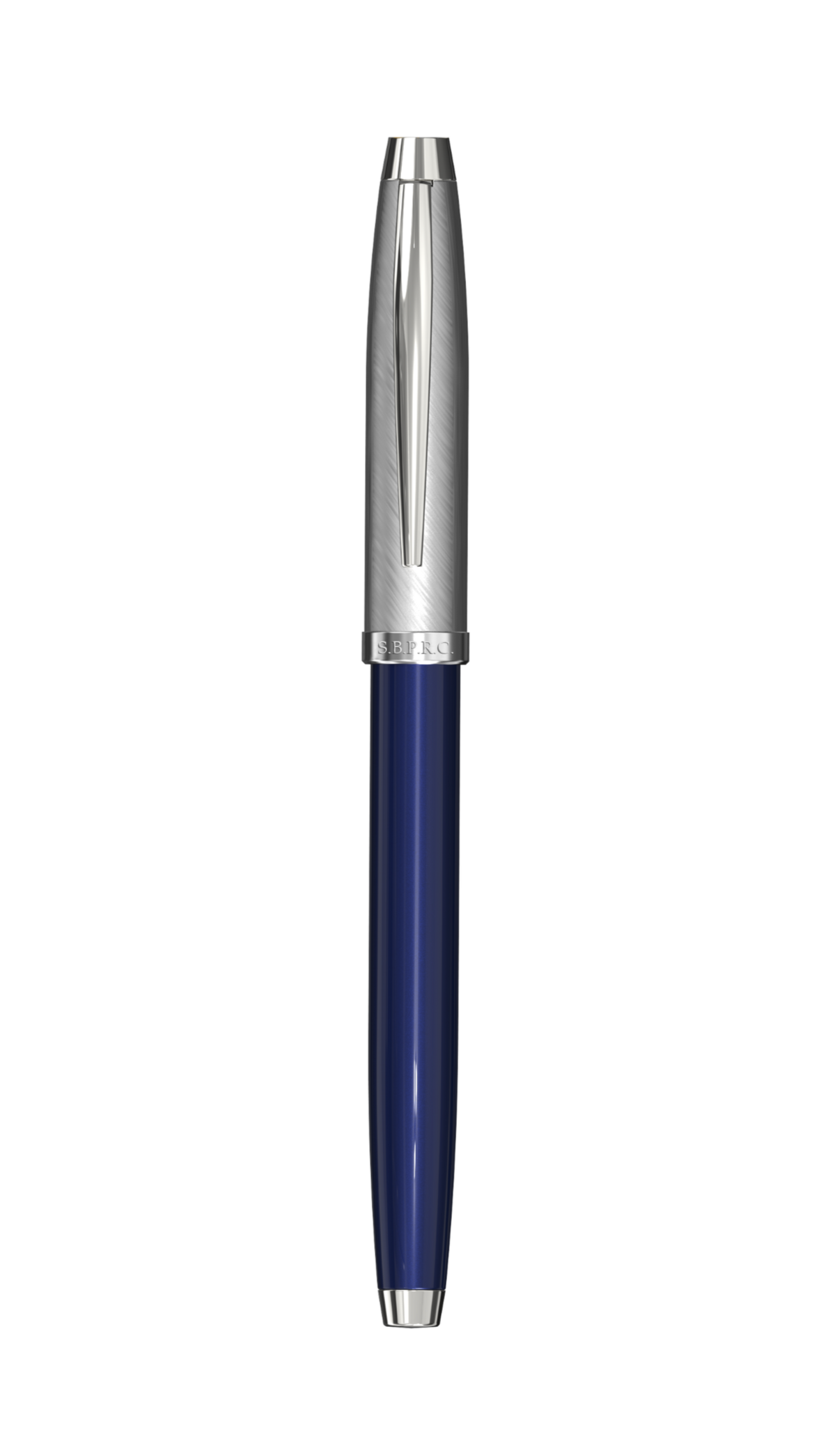 Santa Barbara Polo Blue/Silver Ballpoint Pen