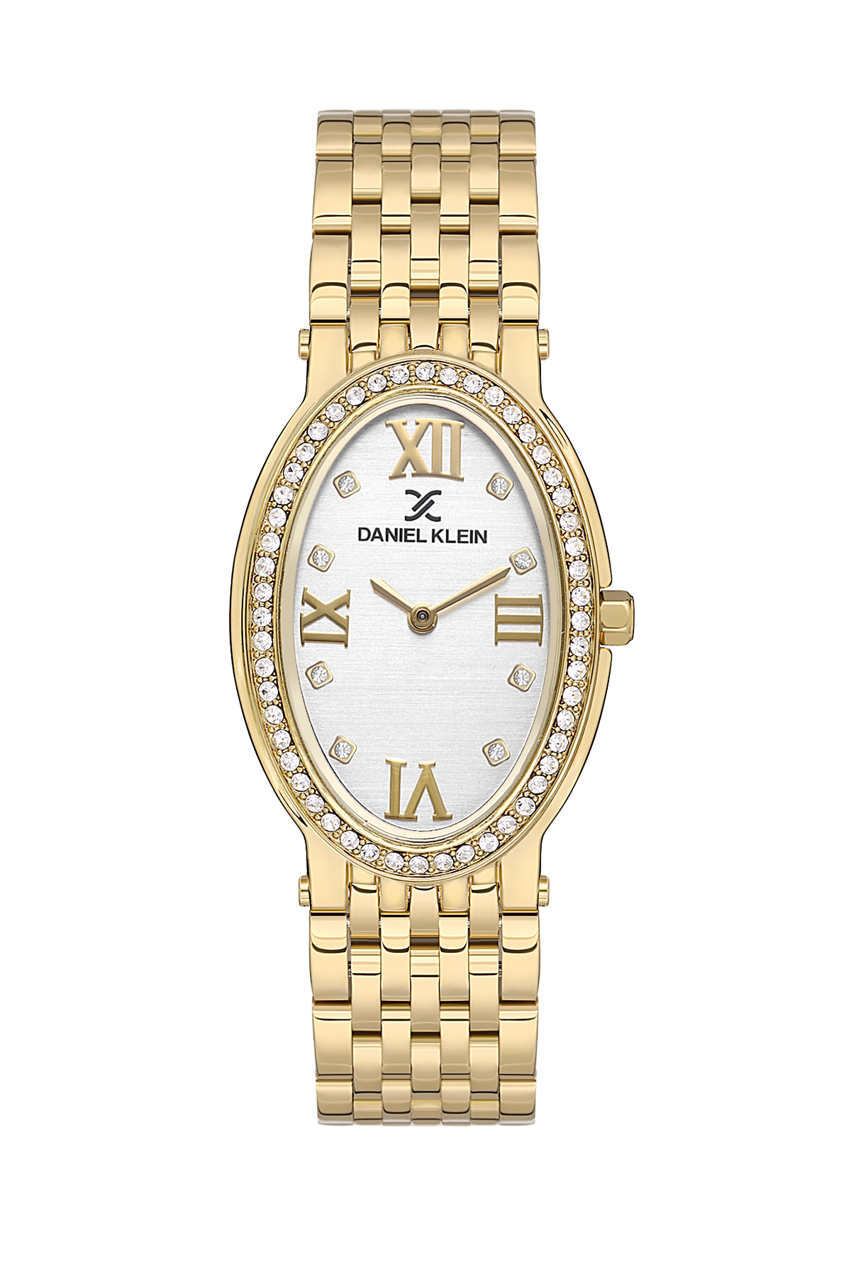 Daniel Klein Premium Women Silver/Gold Watch