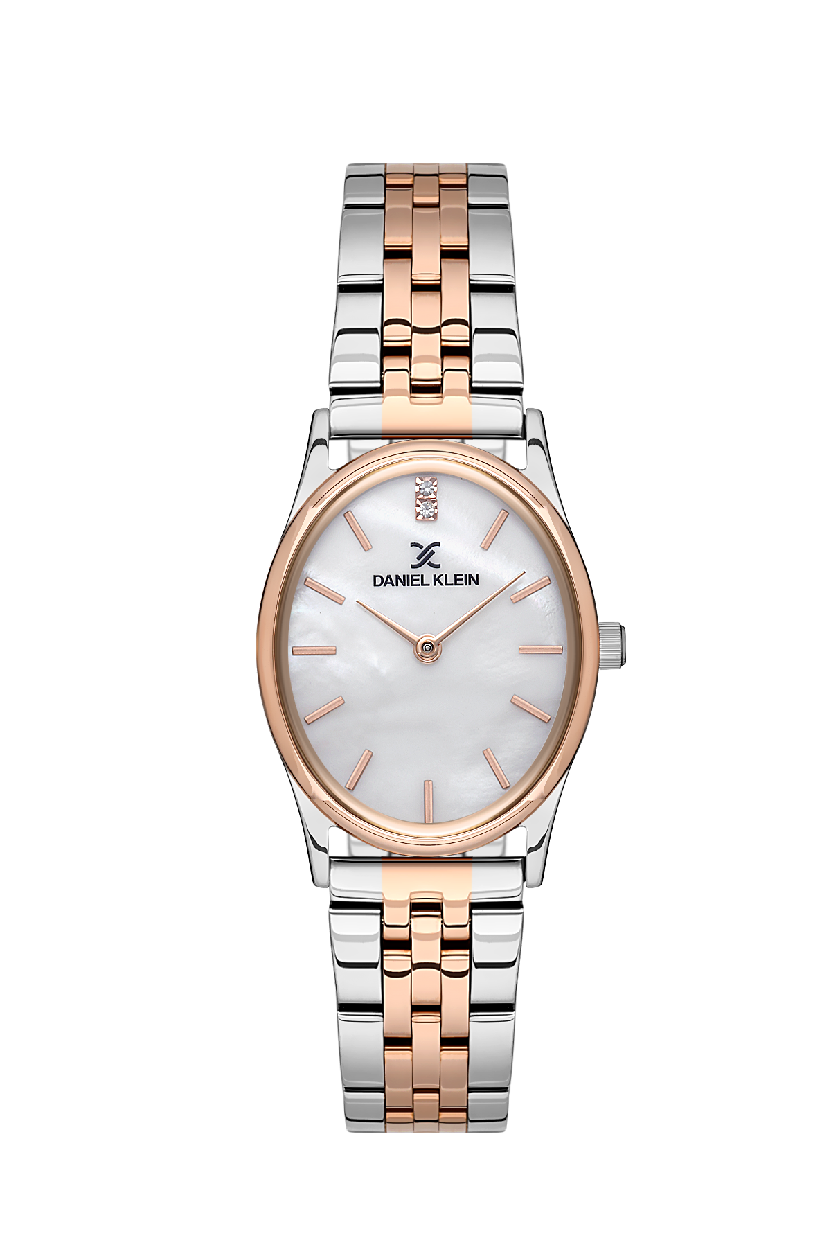 Daniel Klein Premium Women Pearl/Rose Gold Watch