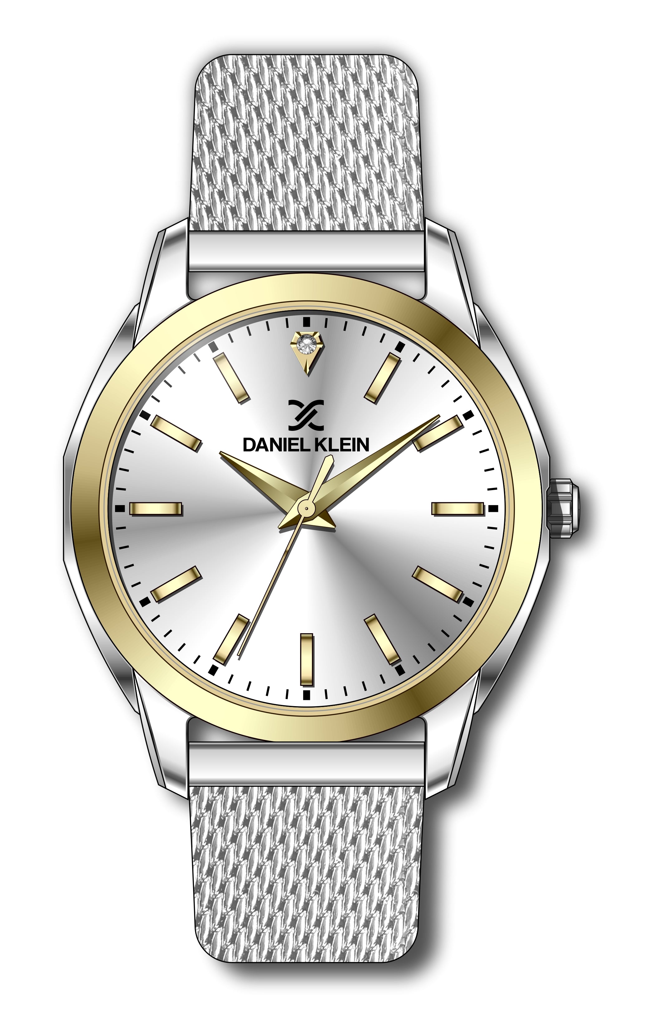 Daniel Klein Premium Silver Mesh