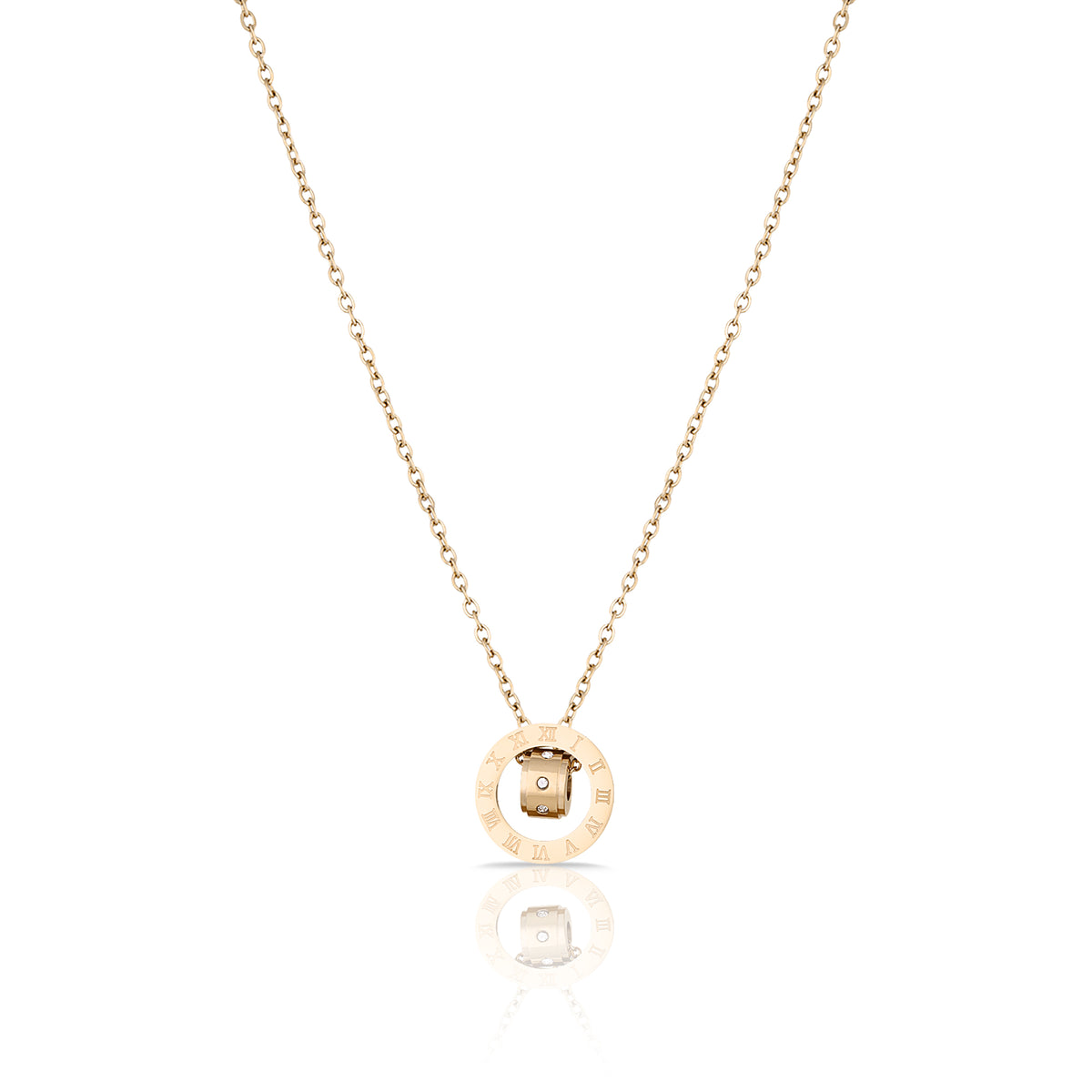 Daniel Klein Women Triple Gold Necklace