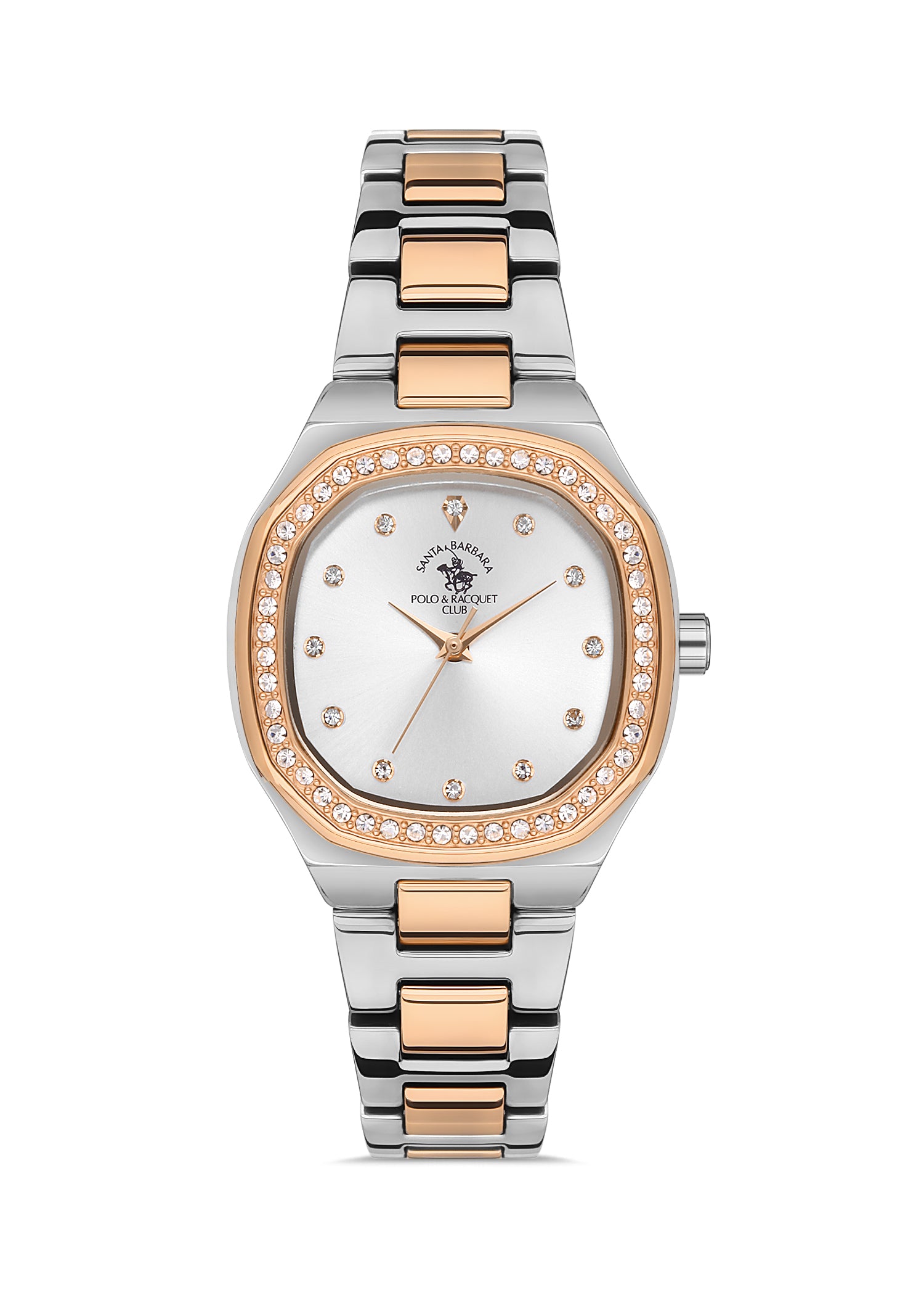 Santa Barbara Polo Unique Women Silver/Rose Gold Watch – Daniel