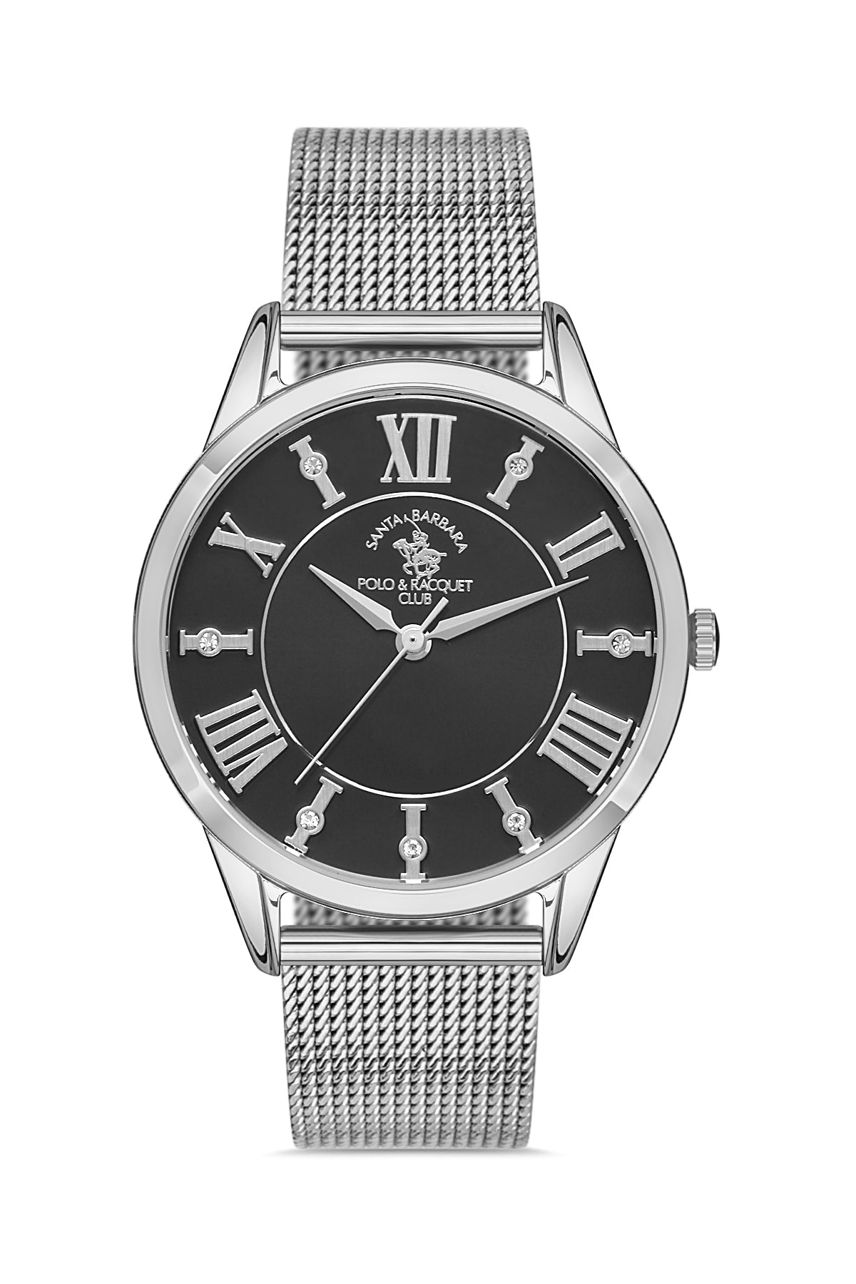 Santa Barbara Polo Unique Women Black/Silver Watch